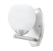 Colette 1 Light 6" Wall Sconce in Brushed Nickel