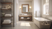 Colette 1 Light 6" Wall Sconce in Brushed Nickel in a room setting