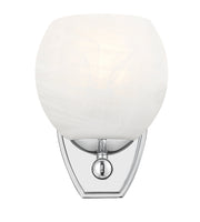 Colette 1 Light 6" Wall Sconce in Chrome