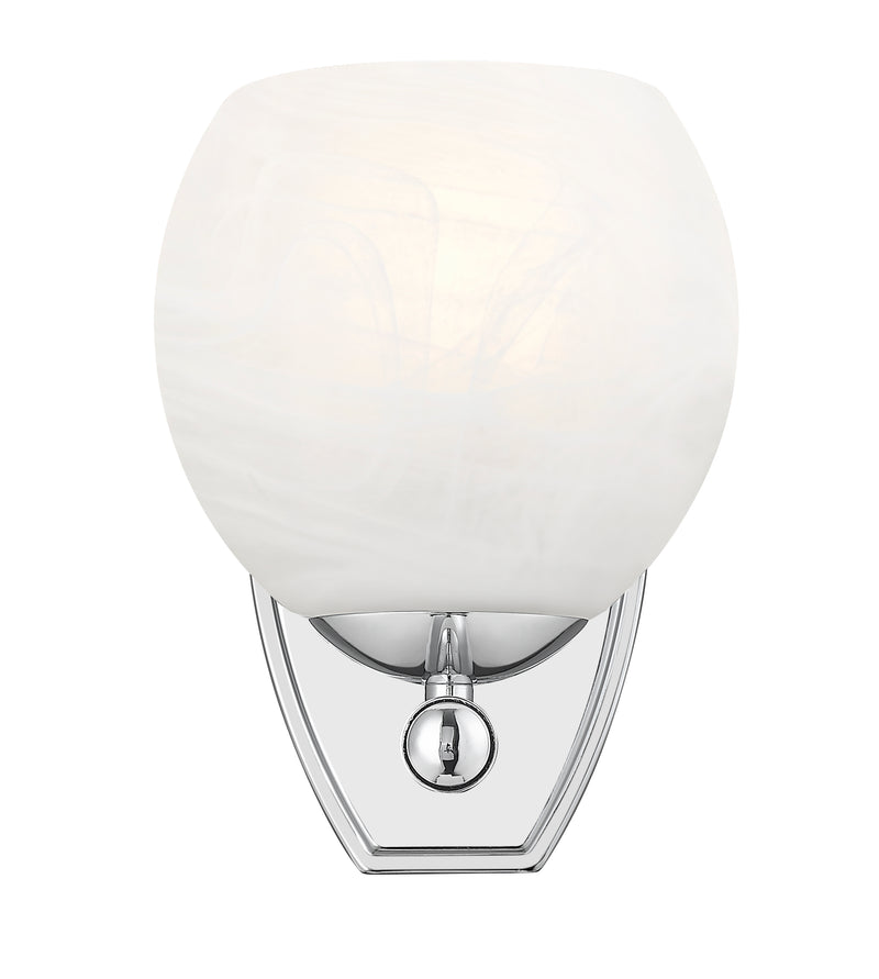 Colette 1 Light 6" Wall Sconce in Chrome