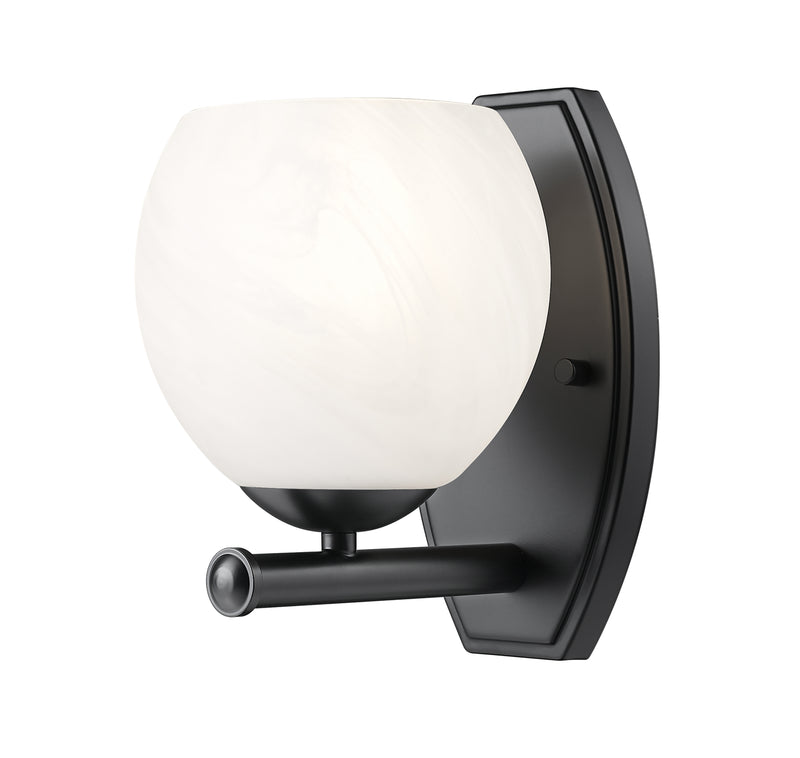 Colette 1 Light 6" Wall Sconce in Matte Black
