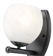 Colette 1 Light 6" Wall Sconce in Matte Black