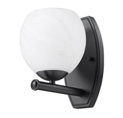 Colette 1 Light 6" Wall Sconce in Matte Black
