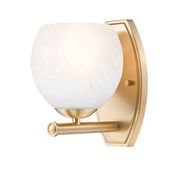 Colette 1 Light 6" Wall Sconce in Modern Gold