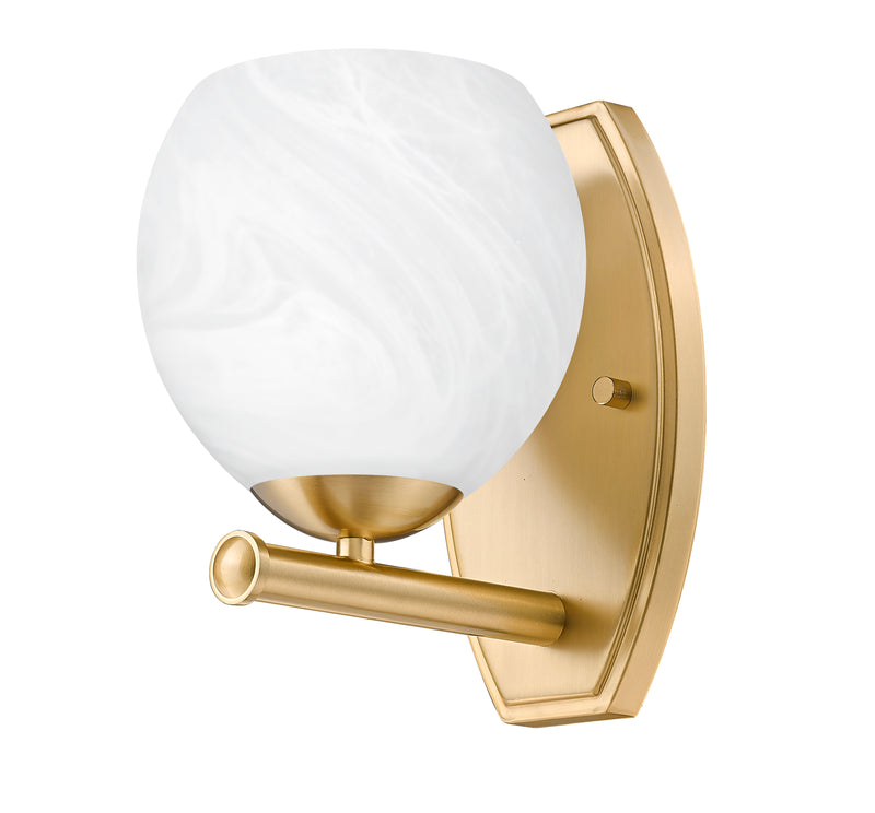 Colette 1 Light 6" Wall Sconce in Modern Gold