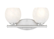 Colette 2 Light 16" Vanity in Brushed Nickel