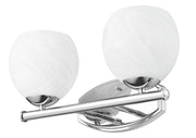 Colette 2 Light 16" Vanity in Chrome