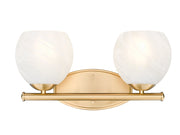 Colette 2 Light 16" Vanity in Modern Gold