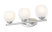 Colette 3 Light 24" Vanity in Brushed Nickel
