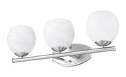 Colette 3 Light 24" Vanity in Brushed Nickel