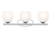 Colette 3 Light 24" Vanity in Chrome