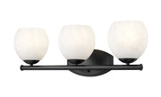 Colette 3 Light 24" Vanity in Matte Black