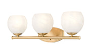 Colette 3 Light 24" Vanity in Modern Gold
