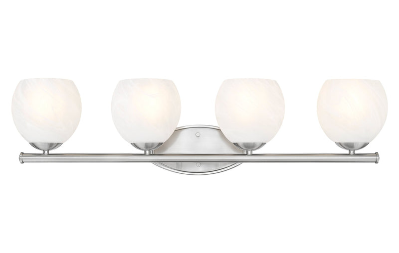 Colette 4 Light 32" Vanity in Brushed Nickel