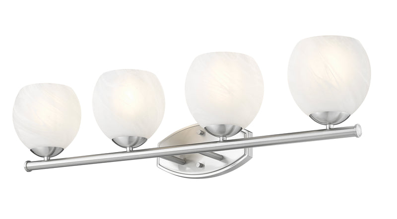 Colette 4 Light 32" Vanity in Brushed Nickel