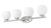 Colette 4 Light 32" Vanity in Brushed Nickel