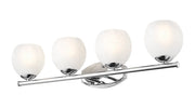 Colette 4 Light 32" Vanity in Chrome