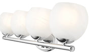 Colette 4 Light 32" Vanity in Chrome