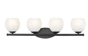 Colette 4 Light 32" Vanity in Matte Black