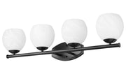Colette 4 Light 32" Vanity in Matte Black