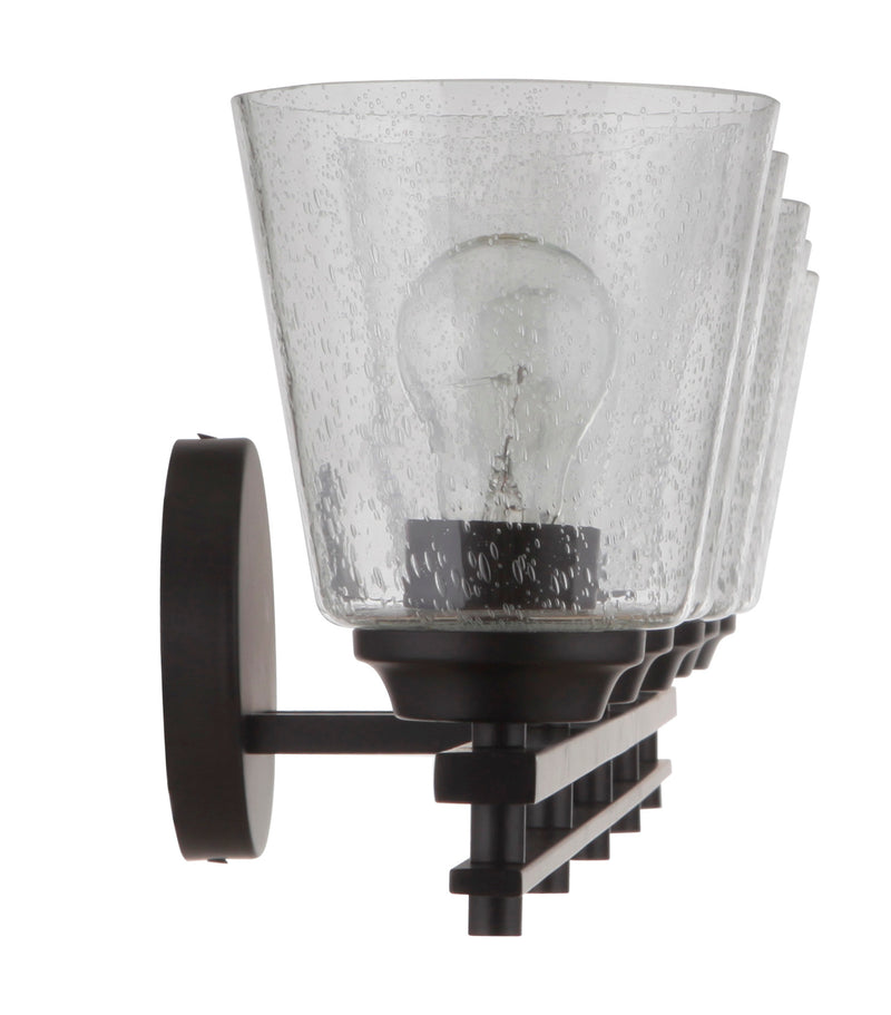 Drake 5 Light 42" Vanity in Flat Black