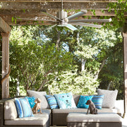 Proxima Patio 60" 8-Blade Ceiling Fan in Satin Nickel