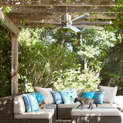 Proxima Patio 60" 8-Blade Ceiling Fan in Satin Nickel