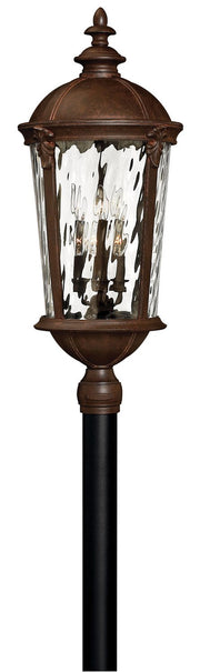 Windsor Grande Outdoor Post Light in River Rock