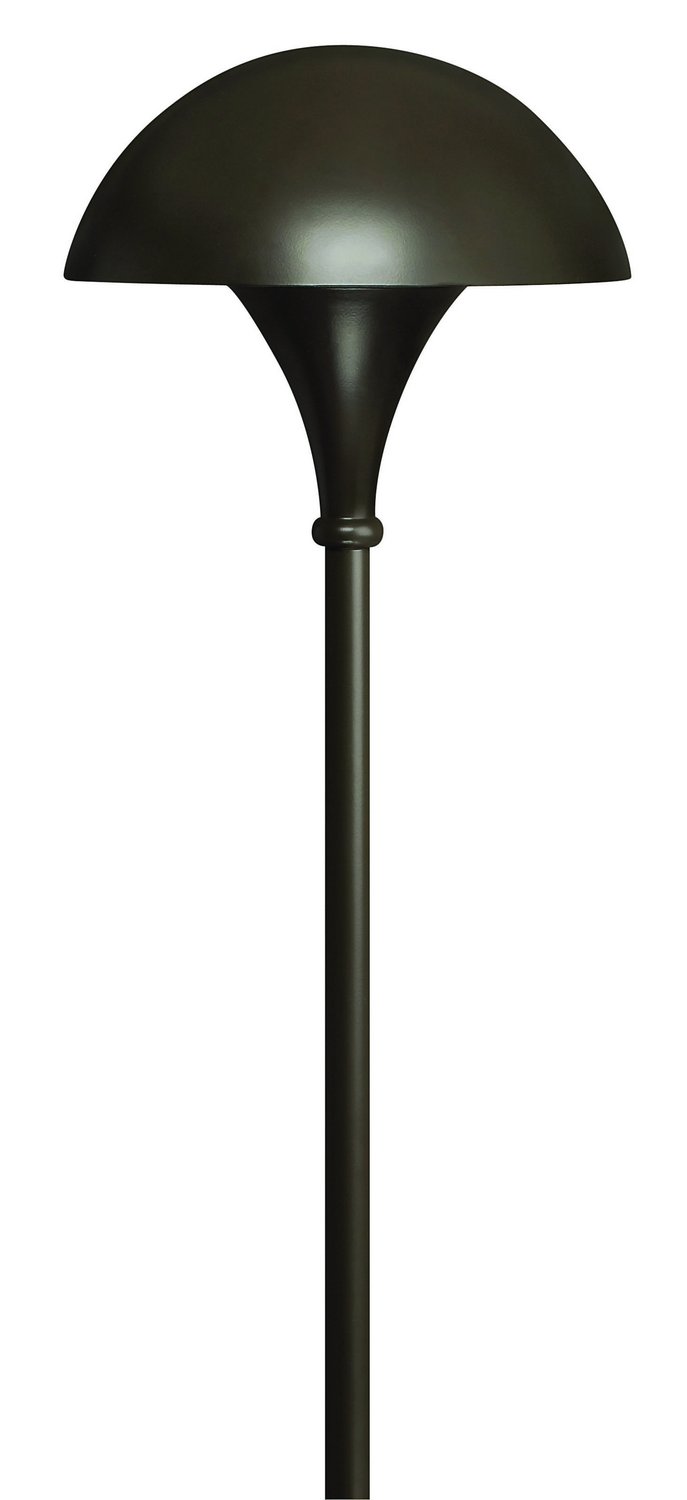 Mushroom Path Light in Bronze