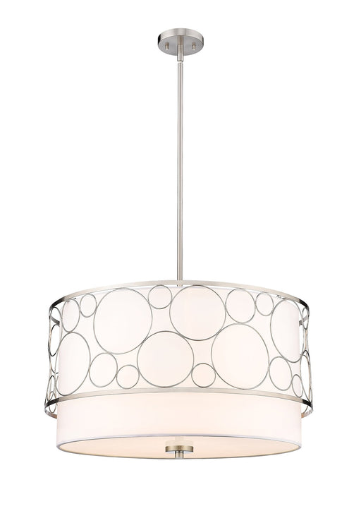 Kendall 4 Light 24" Pendant in Brushed Nickel