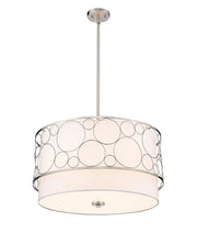 Kendall 4 Light 24" Pendant in Brushed Nickel