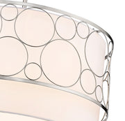 Kendall 4 Light 24" Pendant in Brushed Nickel