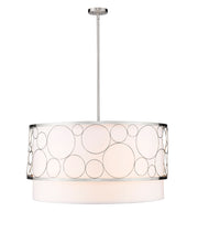 Kendall 5 Light 32" Pendant in Brushed Nickel