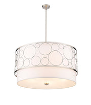 Kendall 5 Light 32" Pendant in Brushed Nickel