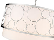 Kendall 5 Light 32" Pendant in Brushed Nickel