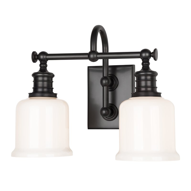 Keswick 2-Light Bath Vanity Light in Old Bronze