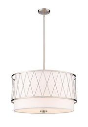 Dalton 4 Light 24" Pendant in Brushed Nickel