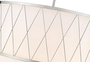 Dalton 4 Light 24" Pendant in Brushed Nickel