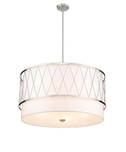 Dalton 5 Light 32" Pendant in Brushed Nickel