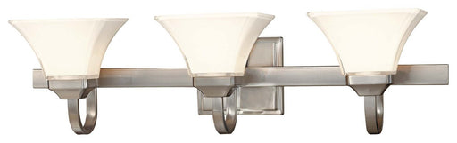 Agilis 3-Light Bath Vanity Light in Brushed Nickel
