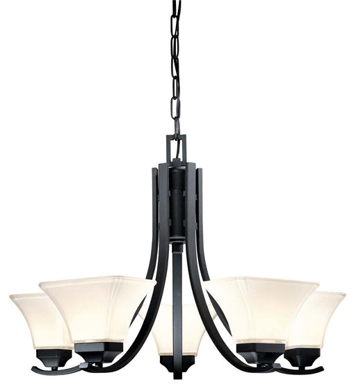 Agilis 5-Light Chandelier in Black