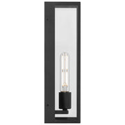 Chatham Outdoor Wall Lantern in Black