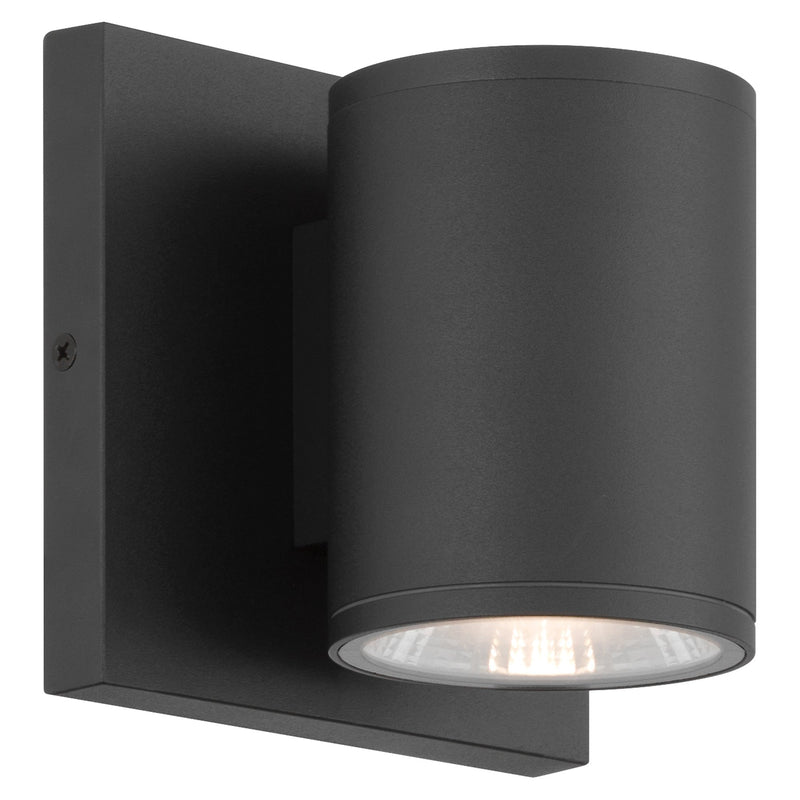 Sunset LED Outdoor Wall Washer in Black