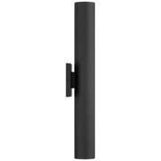 Sunset 22" 2-Light LED Outdoor Wall Washer in Black