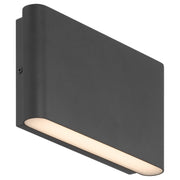 Oasis LED Outdoor Wall Sconce in Black