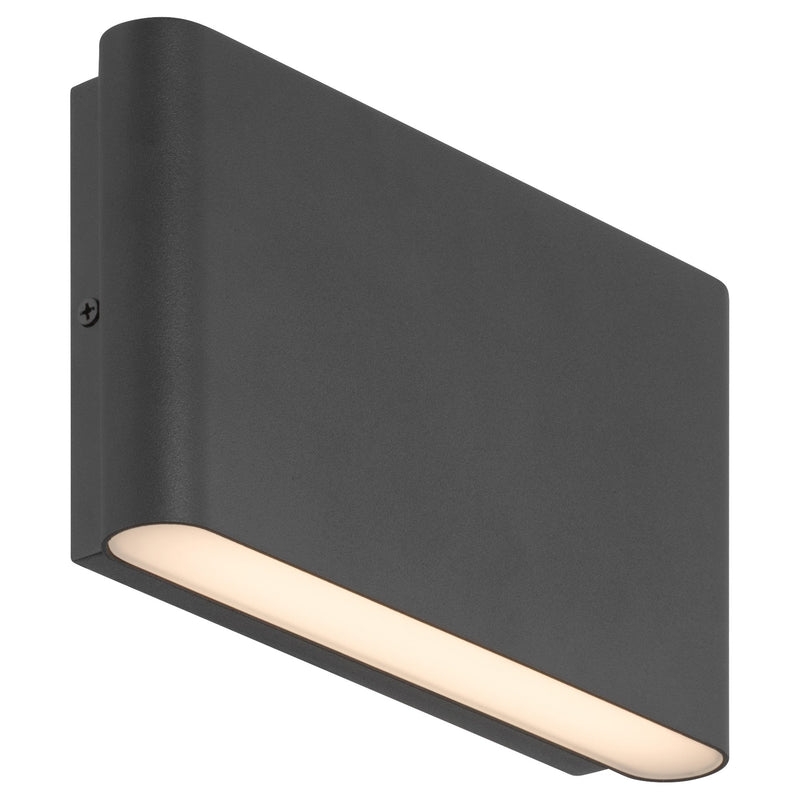 Oasis LED Outdoor Wall Sconce in Black