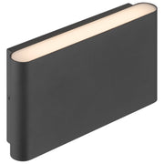 Oasis LED Outdoor Wall Sconce in Black