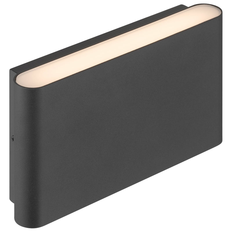 Oasis LED Outdoor Wall Sconce in Black