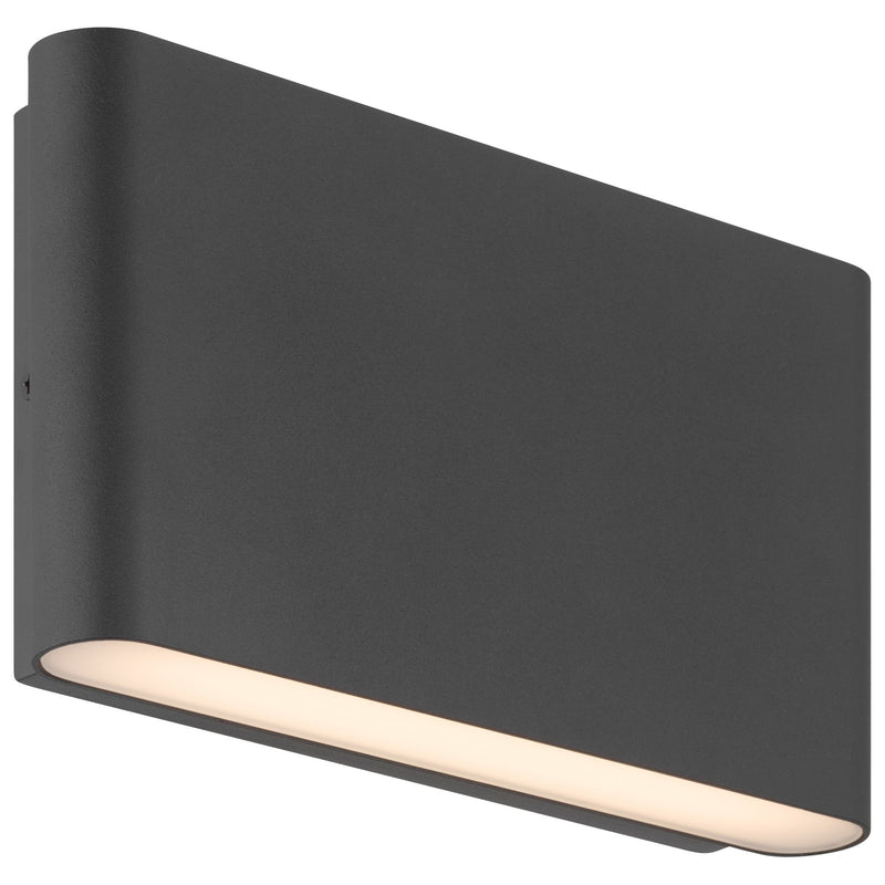 Oasis LED Outdoor Wall Sconce in Black