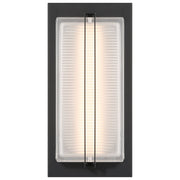 Driftwood Small LED Outdoor Wall Sconce in Black